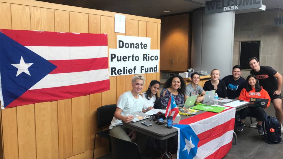 Puerto Rico fundraiser at Frist