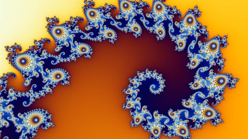 A spiral pattern