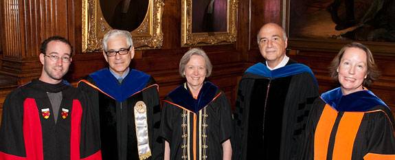 Commencement faculty