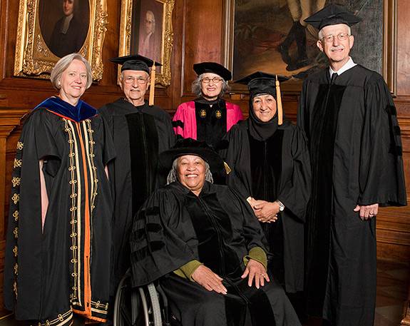 Commencement honorary degrees