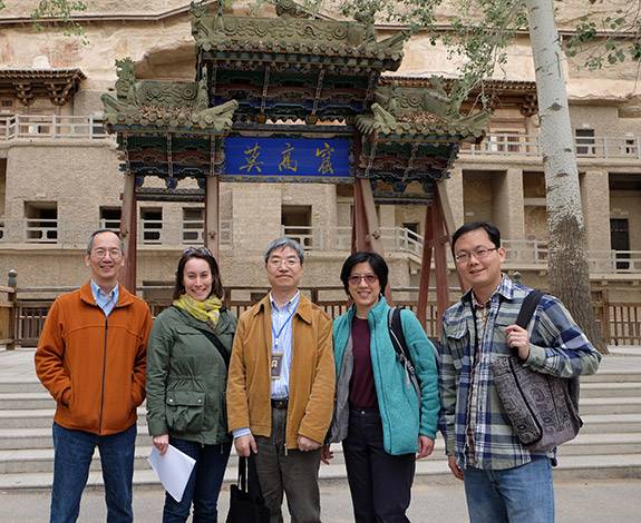 Dunhuang researchers