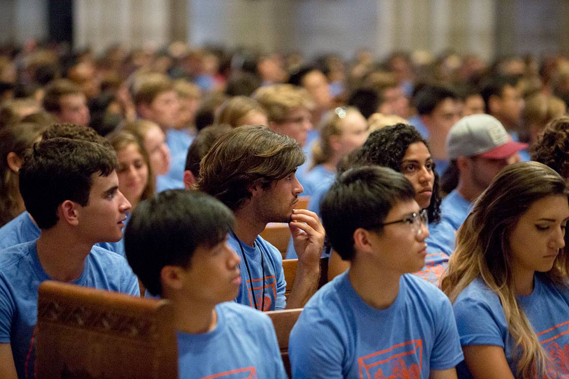 Opening Exercises 2016 in the chapel