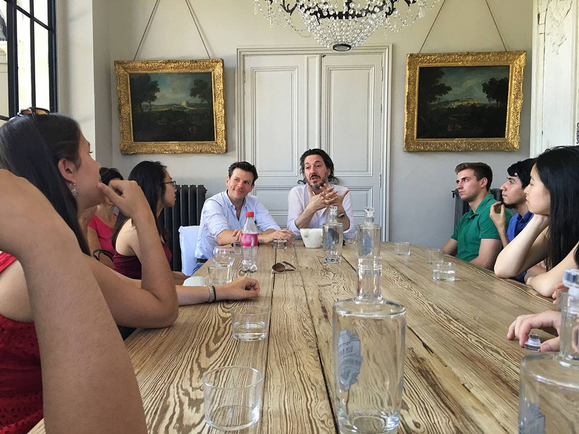 A Tale of Two Countries: France - Guillaume Gallienne visits with students