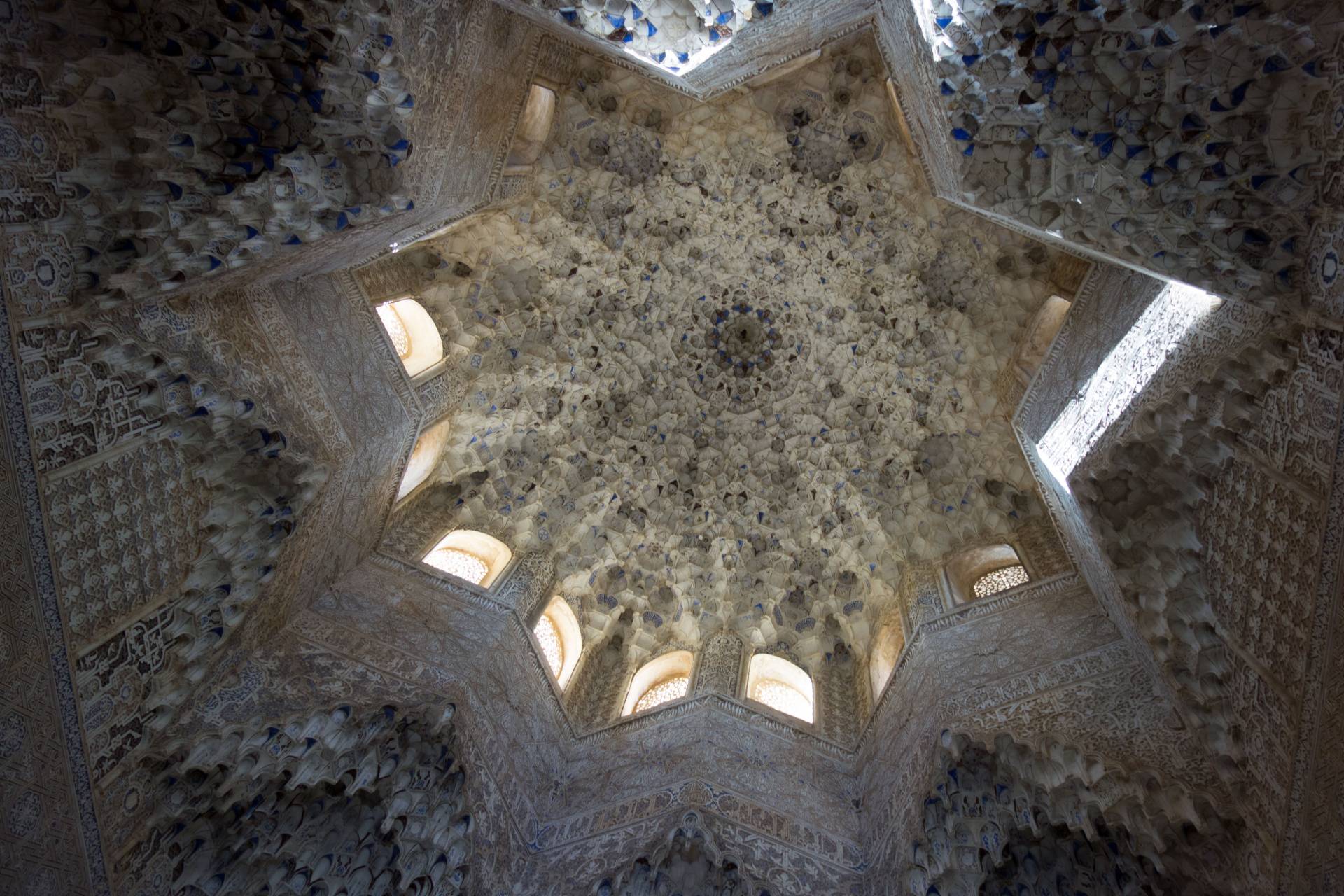 Ceiling in La Alhambra