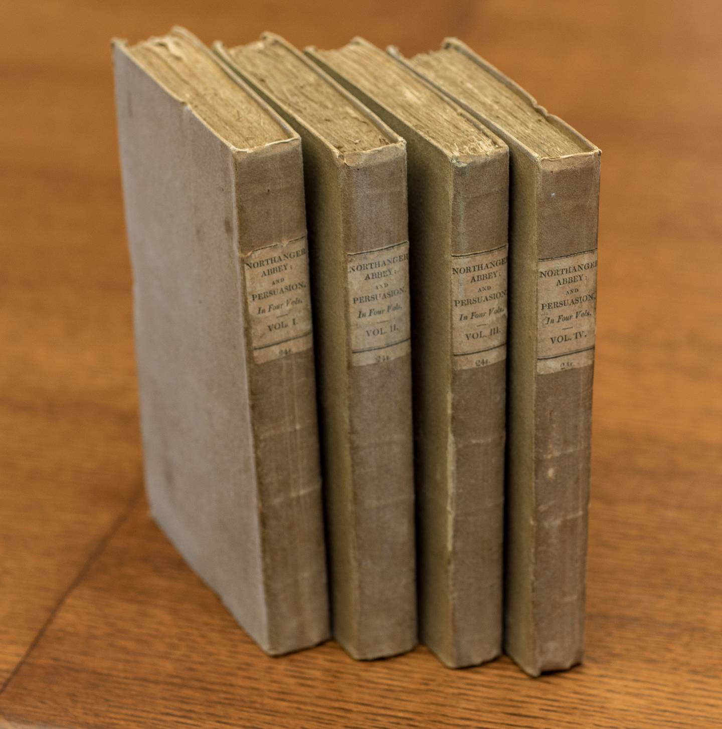 First editions of Northanger Abbey