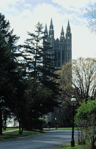Cleveland Tower from East College Road