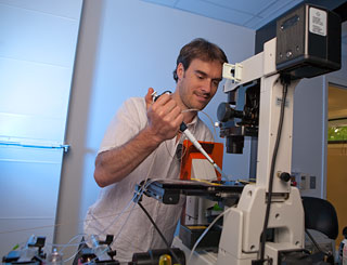 Gregor in lab