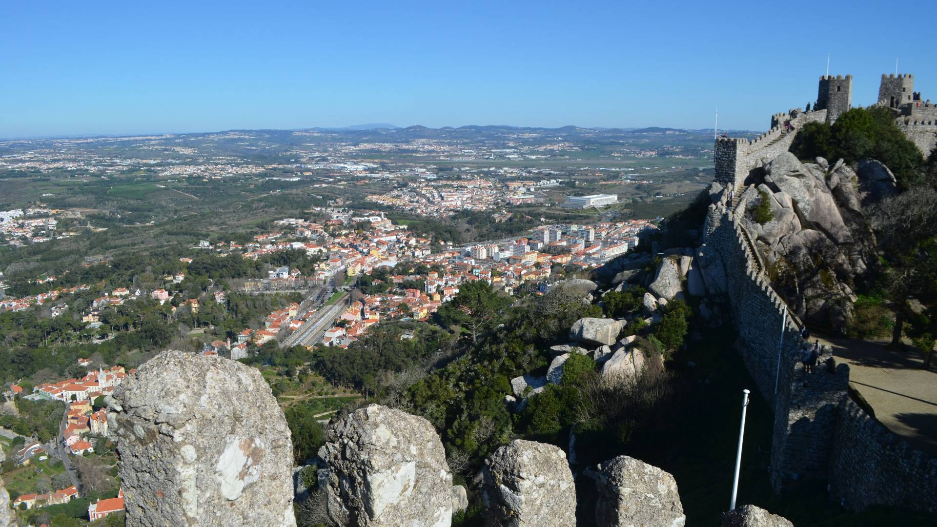 View from the Castle of the Moors (Sintra, Portugal)