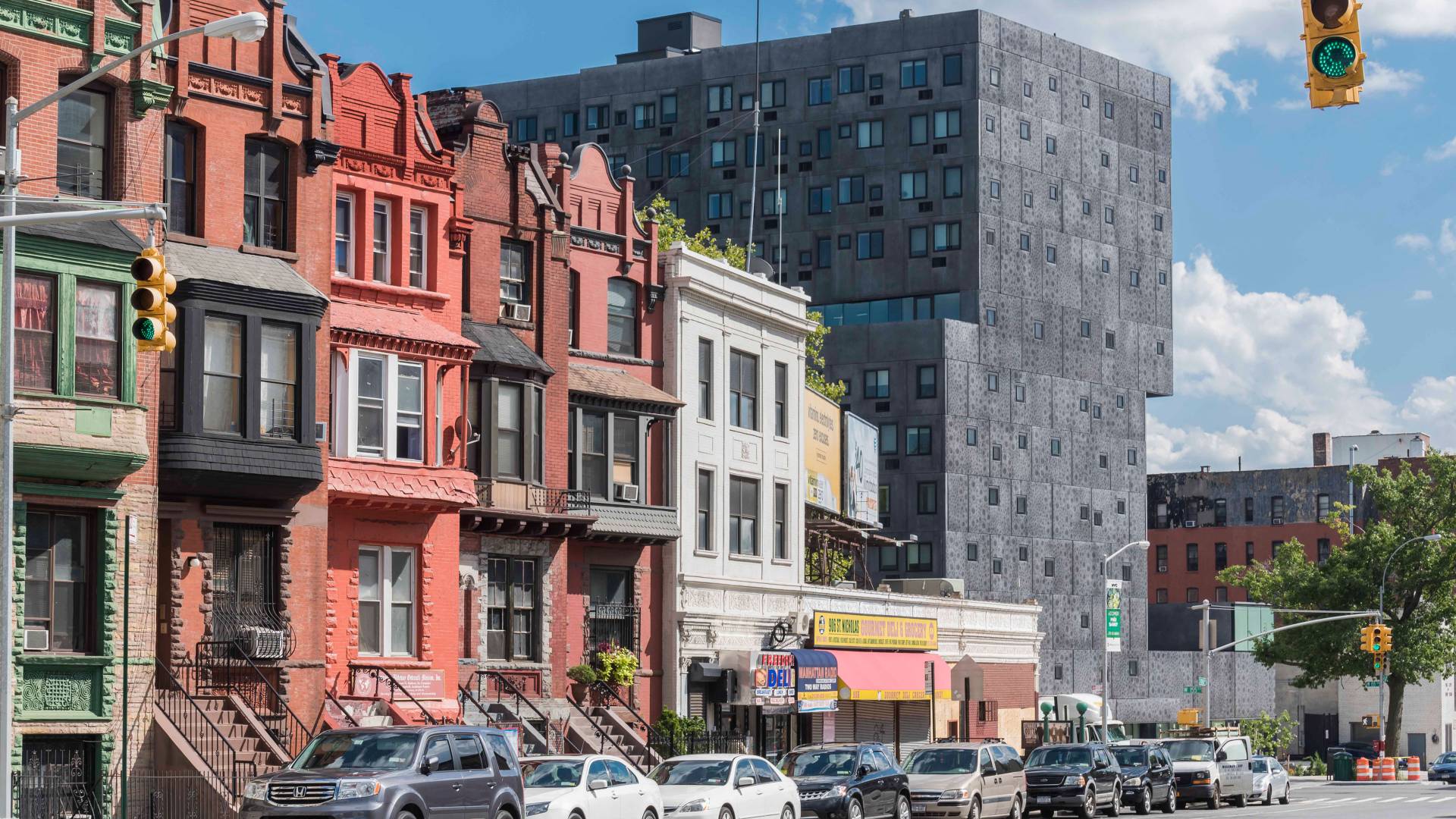 the Sugar Hill mixed-use social housing scheme in Harlem, New York