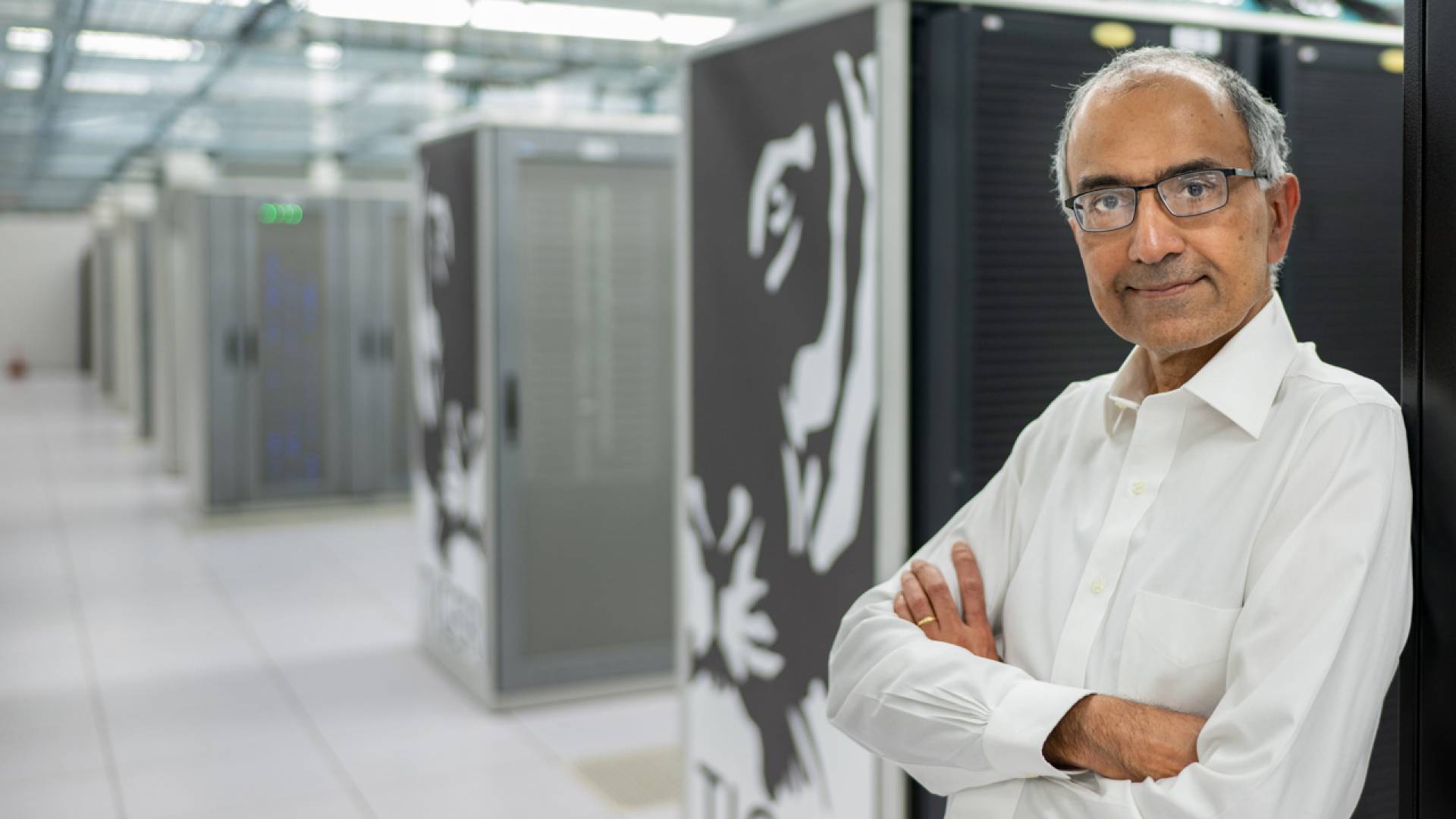Sanjeev Arora at Princeton's High-Performance Computing Research Center (