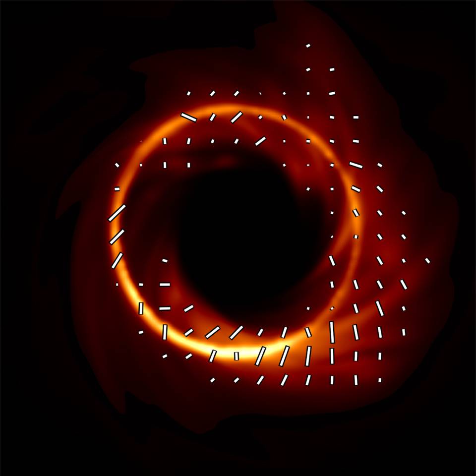 3D supercomputer simulation of a black hole