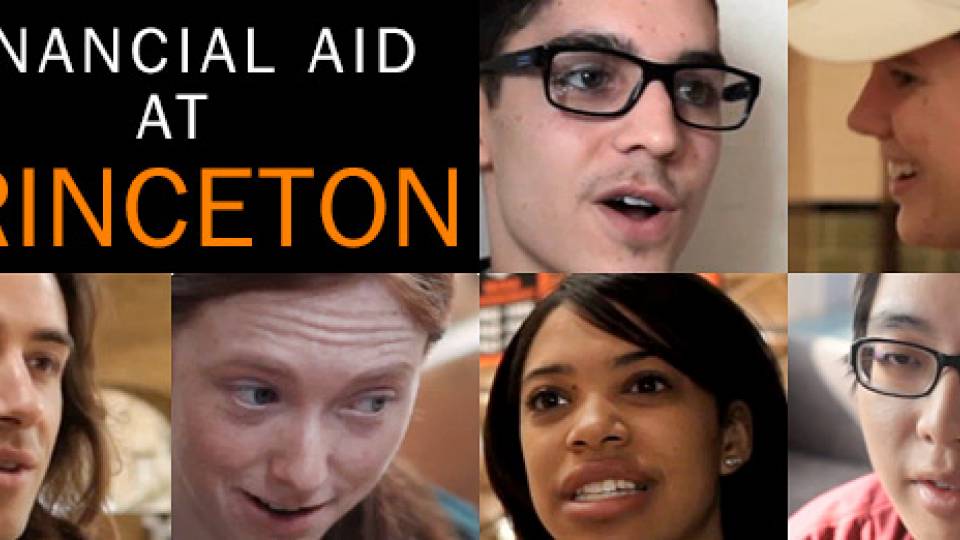Financial aid video homepage