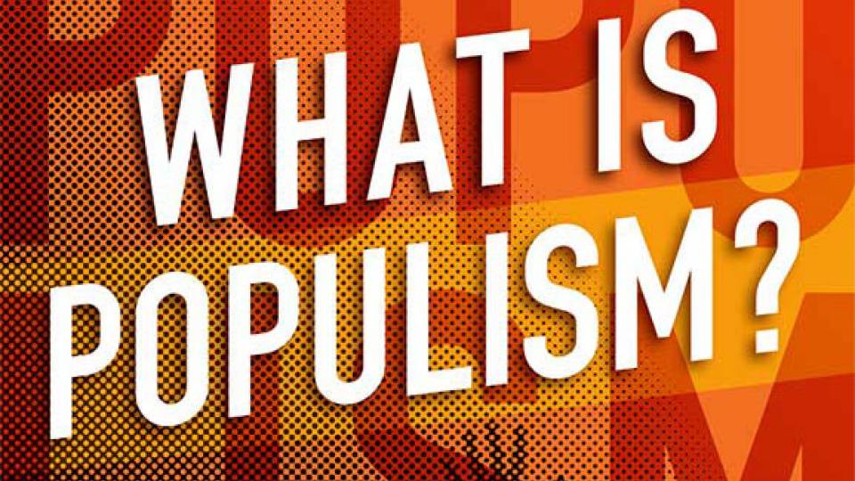 "What is Populism?" by Jan-Werner Müller book jacket