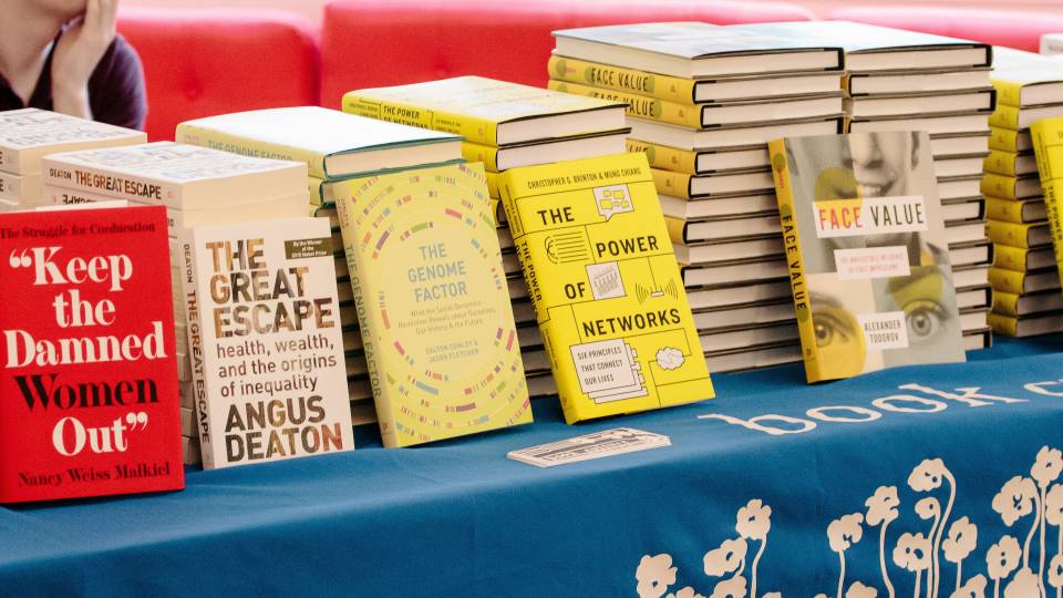 TigerTalks in the City on "Breakthrough Books," featuring four Princeton faculty members discussing their most recent books 
