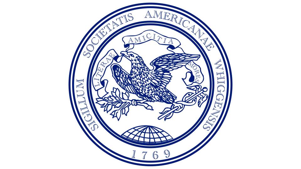 Logo for the American Whig debating society