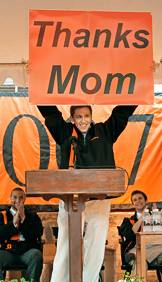 Jim Williamson offers tribute to his mother