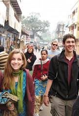 Walking the streets of India