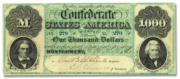 Money confederate