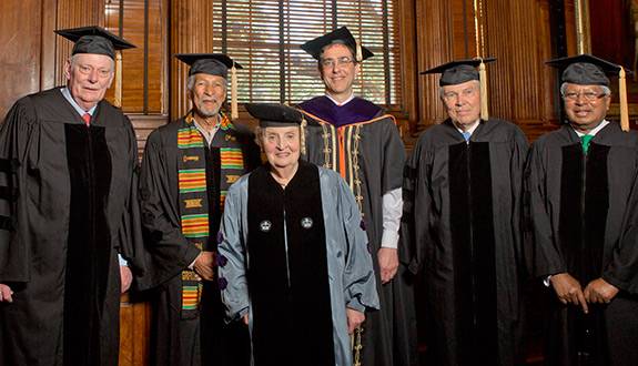Commencement 2014 Honorary degrees