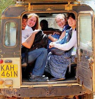 Global Health Program Princeton students at the Mpala Research Center, Laikipia County, Kenya