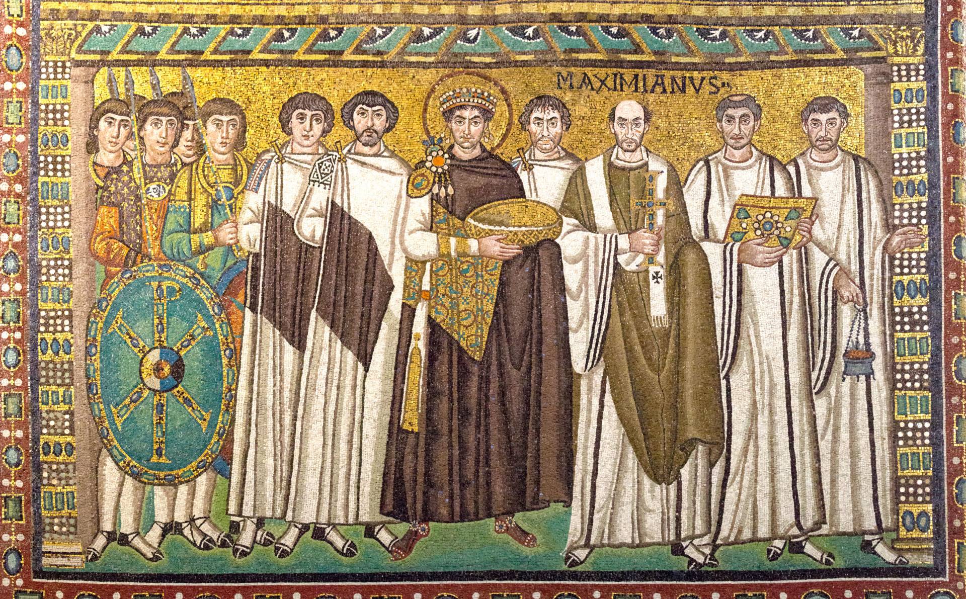 Mosaic in the Basilica of San Vitale