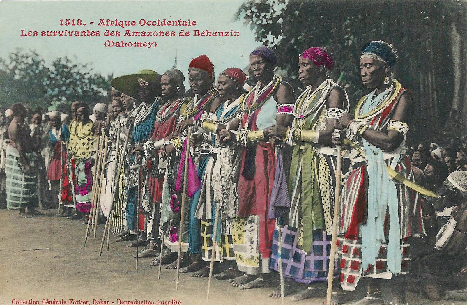Archival image of an African tribe