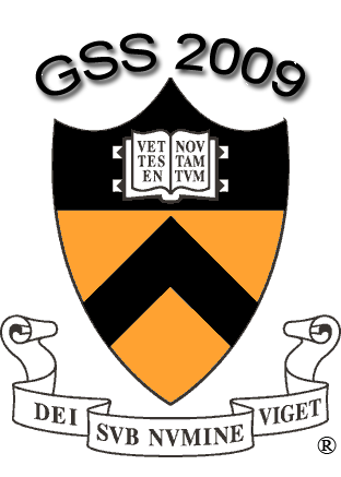 GSS 2009 and Princeton shield