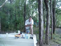 Getting ready for dinner