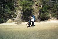 Mindy and Rich in Abel Tasman