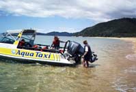 Aqua Taxi from Motueka to Abel Tasman