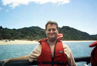 Rich on the Aqua Taxi 