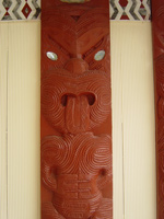 carved wooden figure