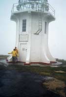 Rich and Mindy at Cape Reinga Lighthouse