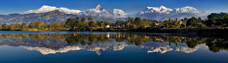 Annapurna Range from Pokhara