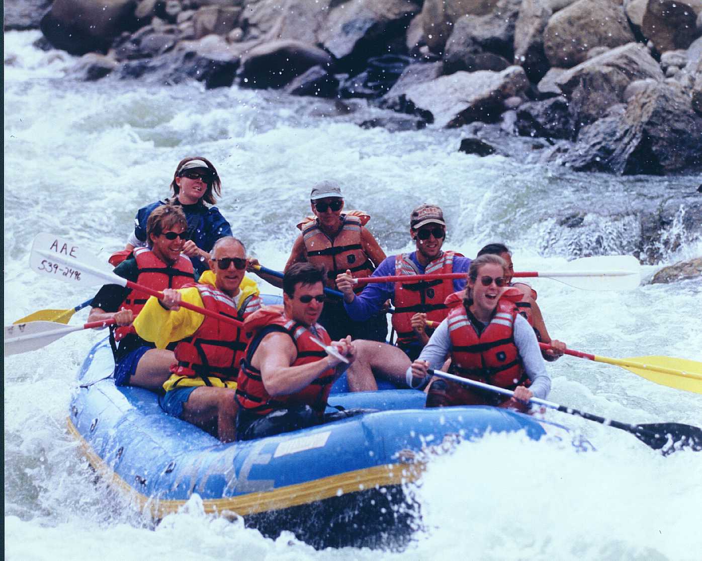 Rafting on the Arkansas River
