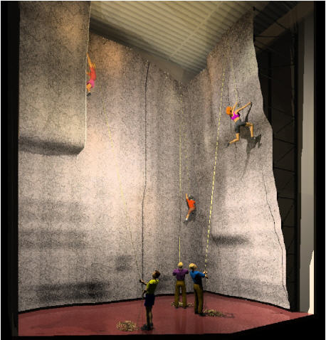 New Climbing Wall