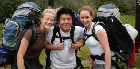 GR50 - New friends on the Appalachian Trail in Vermont