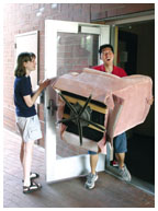 moving in