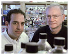 Leor S. Weinberger, left, and Thomas Shenk