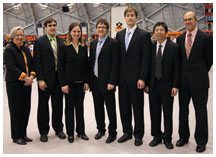 Students honored on Alumni Day