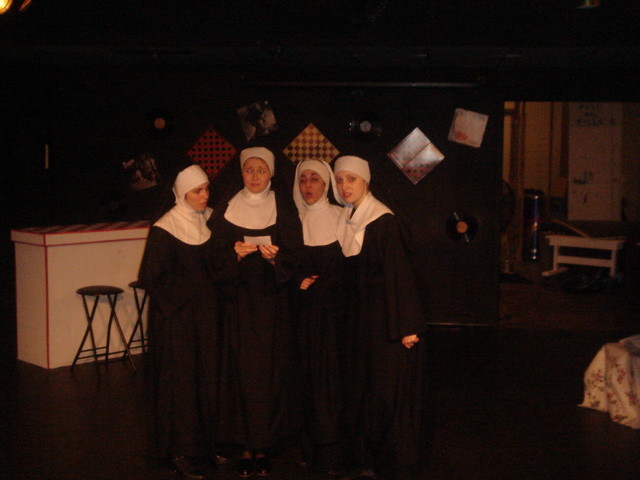nunsense, cast party, rally 124