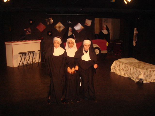 nunsense, cast party, rally 150