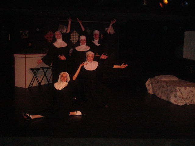 nunsense, cast party, rally 109