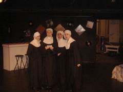 nunsense, cast party, rally 124