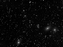 M84,M86,M87 Virgo Cluster