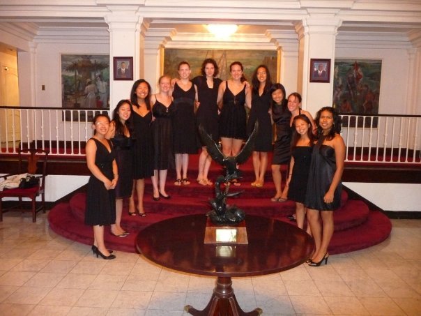 Performing at the Governor's Mansion in the Virgin Islands, October 2008