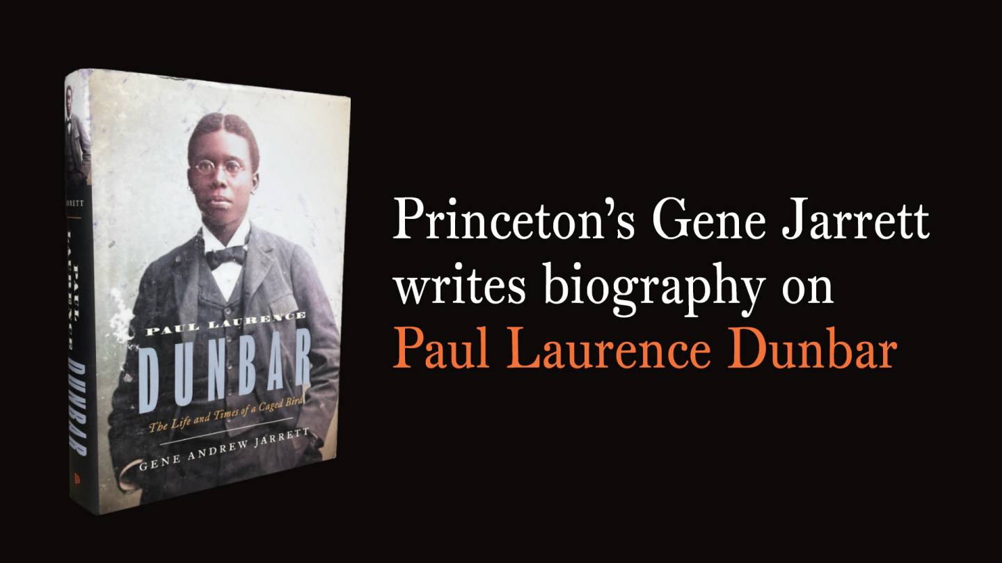 Gene Jarrett speaks about his biography of Paul Laurence Dunbar