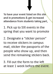 How to sign up your event with Passport Princeton