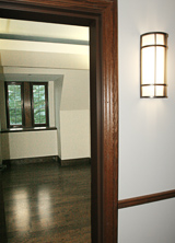 oak trimmed rooms