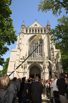 procession into chapel